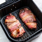 Air Fryer Bacon Wrapped Ribeye Steak Lara Clevenger