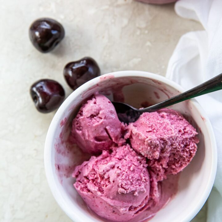 Ninja Creami Cherry Ice Cream Lara Clevenger