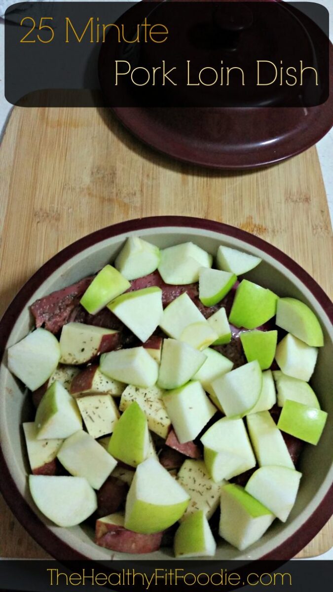 Are you looking for a quick and easy pork loin recipe? If so you need to try this pork tenderloin in deep covered baker recipe. Pair this dish with red potatoes and caramelized apples. 