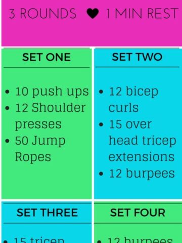Quick 30 minute upper body workout
