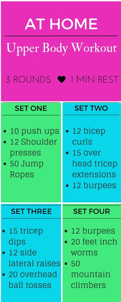 Quick 30 minute upper body workout