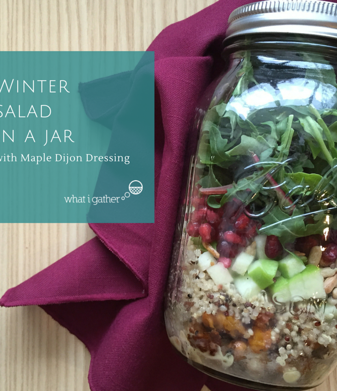 Winter Salad in a Jar