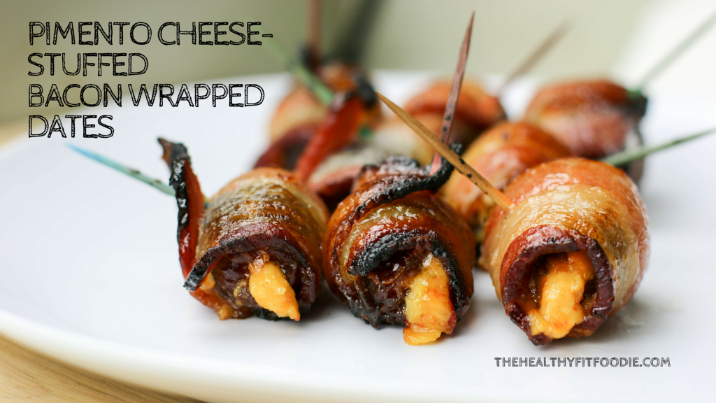 Pimento Cheese-Stuffed Bacon Wrapped Dates
