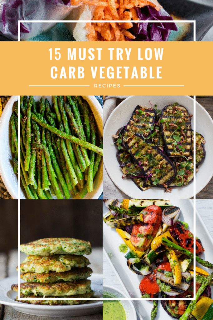low carb vegetable recipes.