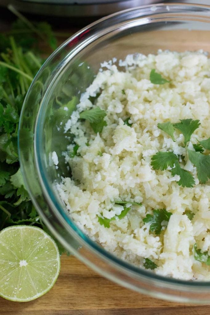 instant pot cauliflower rice