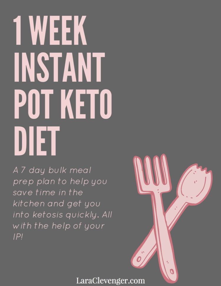 instant one pot weekly diet plan