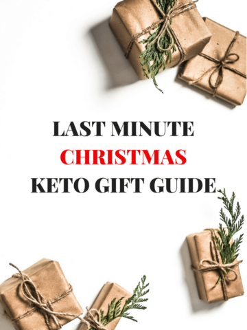 LAST MINUTE CHRISTMAS KETO GIFT GUIDE. Keto gift perfect for any occasion.