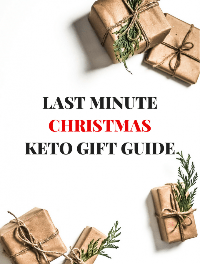LAST MINUTE CHRISTMAS KETO GIFT GUIDE. Keto gift perfect for any occasion.