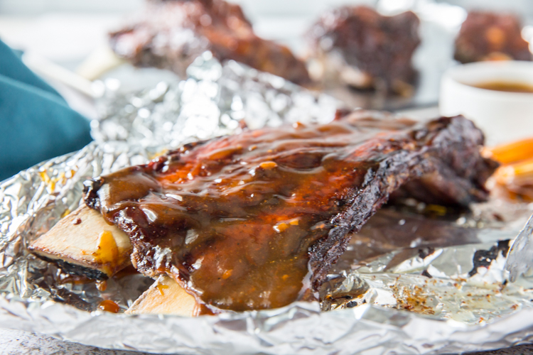 Easy Instant Pot Beef Ribs! Optional Low Carb BBQ Sauce!