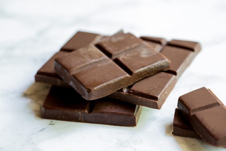 The Best Keto Chocolate Bar Recipe! This is a great alternative to buying store bought low carb chocolate carbs. Only 4 net carbs per serving!