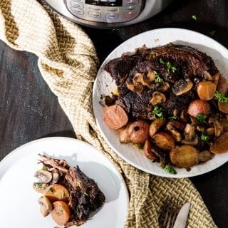 low carb instant pot pot roast - pressure cooker pot roast recipe