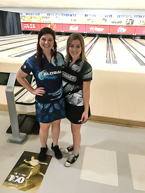 Lara and Danaka Queens Bowling tournament 2019