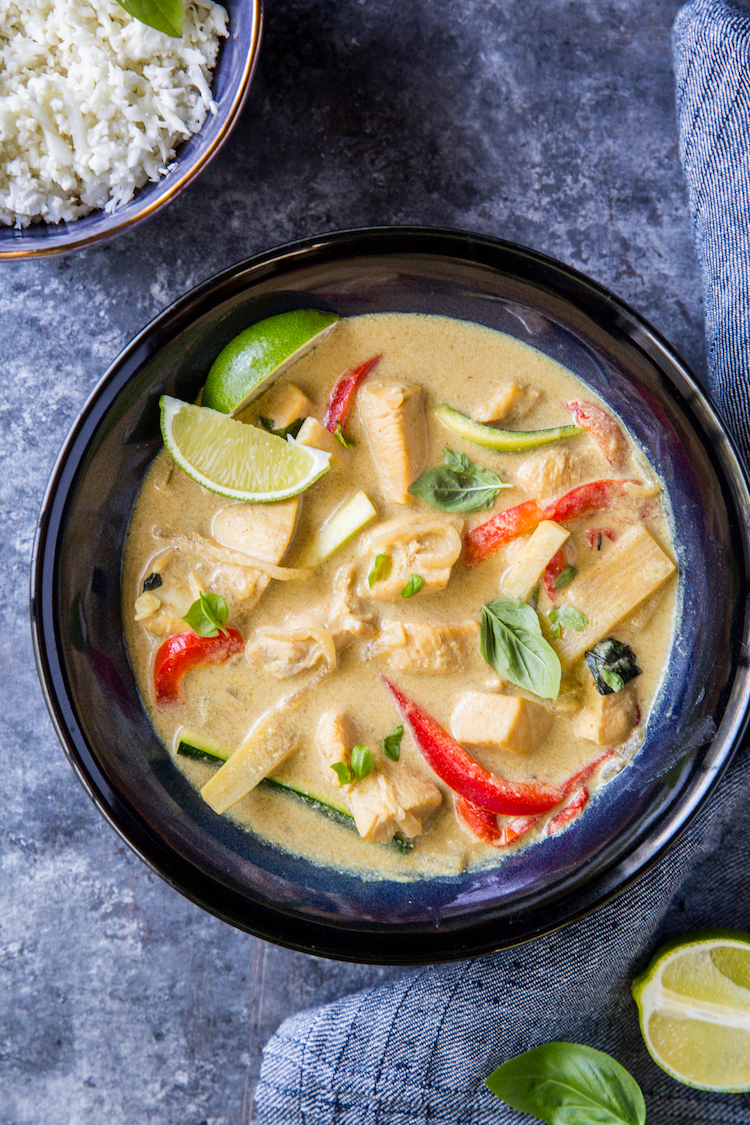 Instant Pot Green Chicken Curry (Thai Green Curry Recipe) - Lara Clevenger