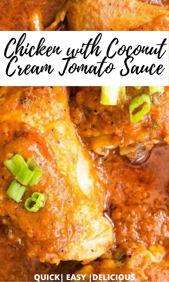 Cast Iron Chicken Thighs in Creamy Tomato Sauce - Lara Clevenger