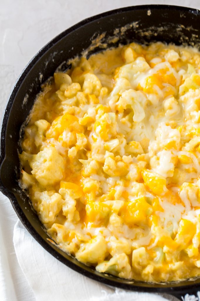 Cheesy Cauliflower Bake KETO & GLUTEN FREE Lara Clevenger