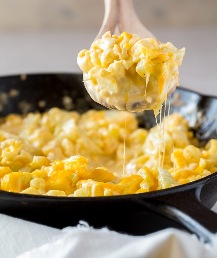 Cheesy Cauliflower Bake KETO & GLUTEN FREE Lara Clevenger