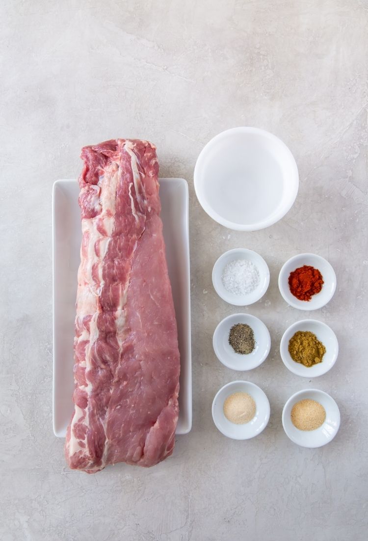 ingredients used to make instant pot baby back ribs