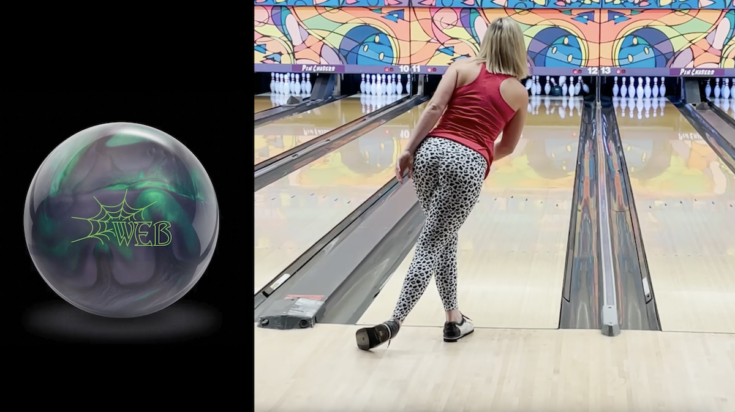 Hammer Web Pearl Bowling Ball + Lara