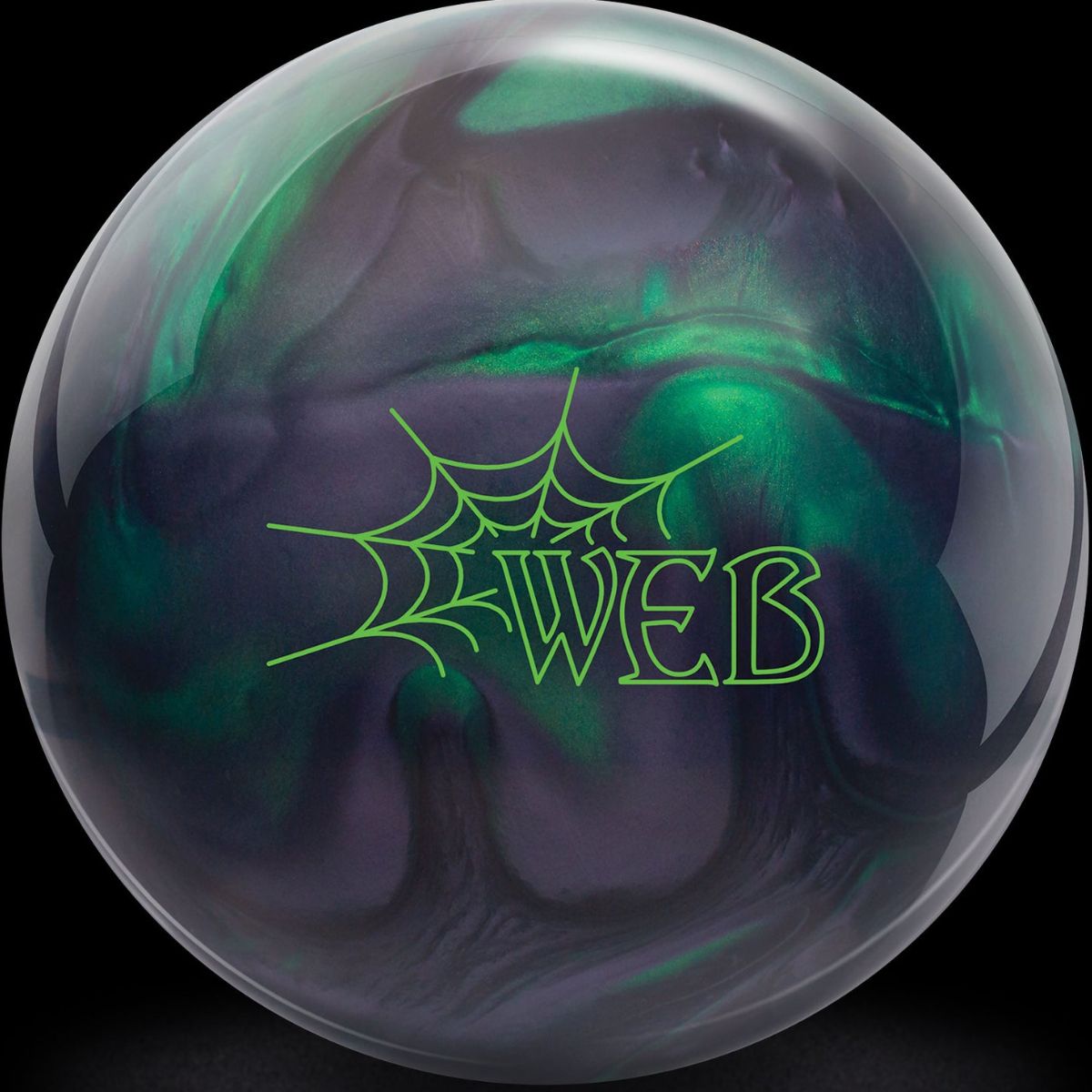 Hammer web pearl bowling ball image.