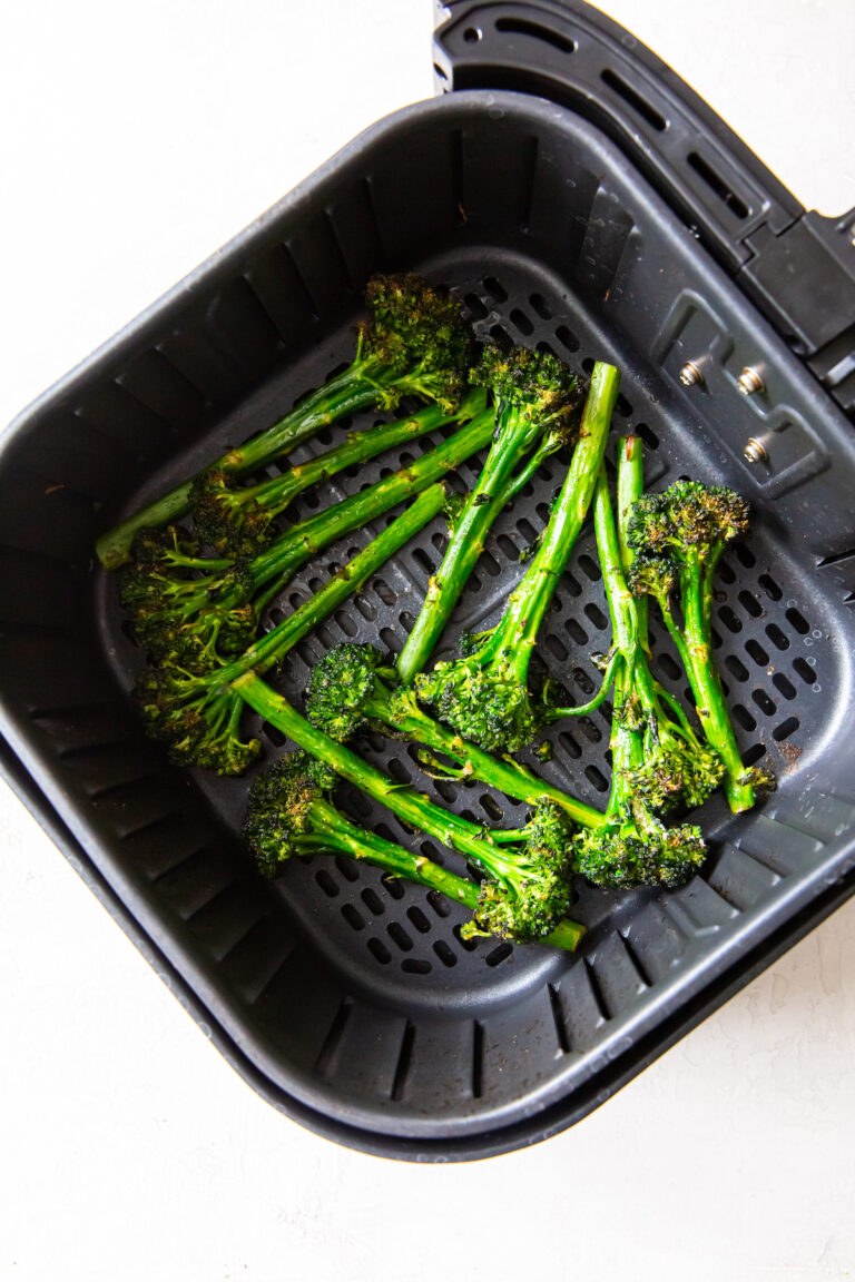 Air Fryer Broccolini Lara Clevenger