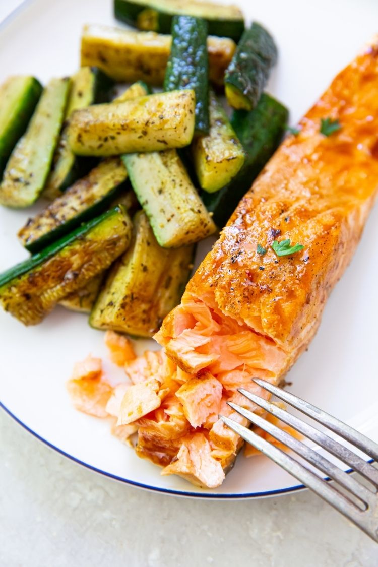 Salmon On The Blackstone Griddle - Lara Clevenger