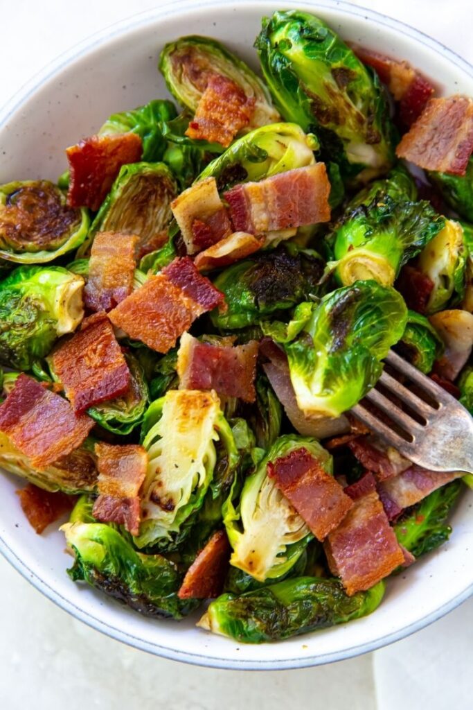 Blackstone Brussel Sprouts with Bacon Lara Clevenger
