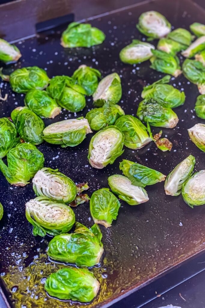 Blackstone Brussel Sprouts with Bacon Lara Clevenger