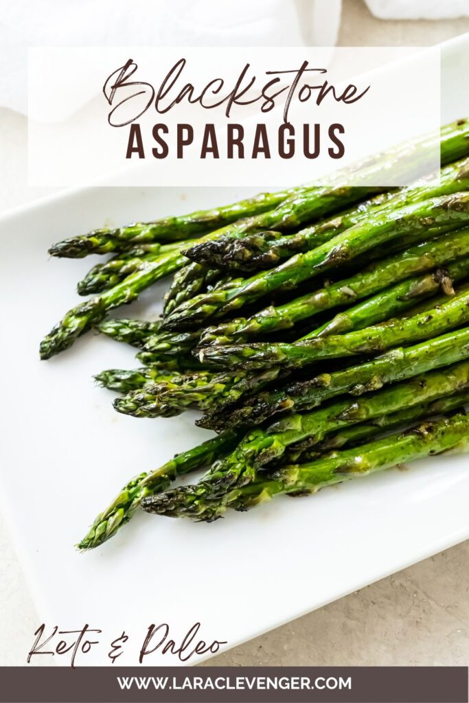 pinterest image for blackstone asparagus
