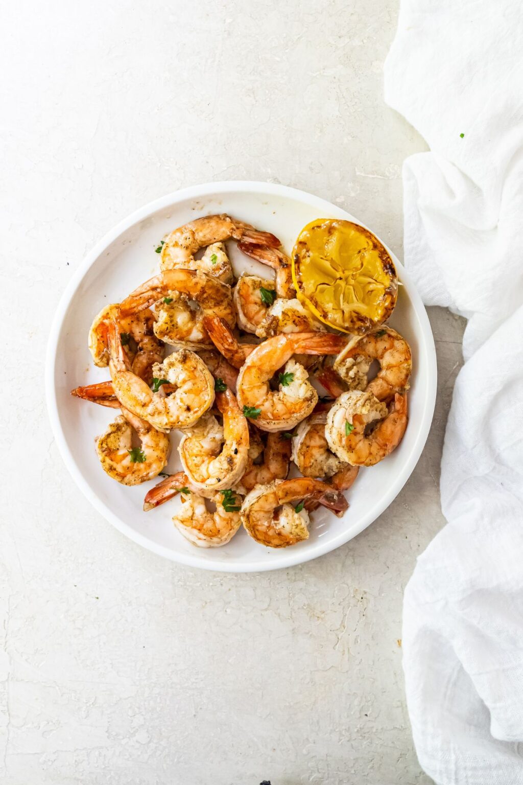 Lemon Garlic Shrimp on the Blackstone Griddle Lara Clevenger