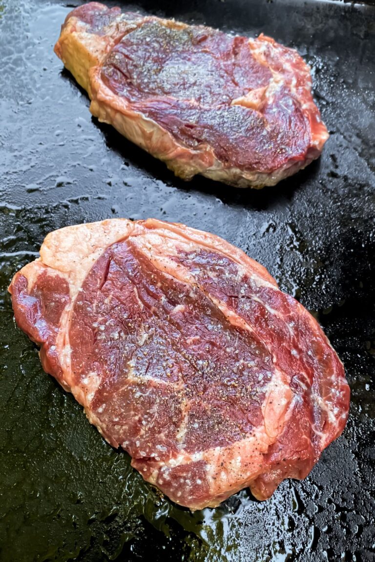 Juicy Ribeye on the Blackstone Griddle Lara Clevenger