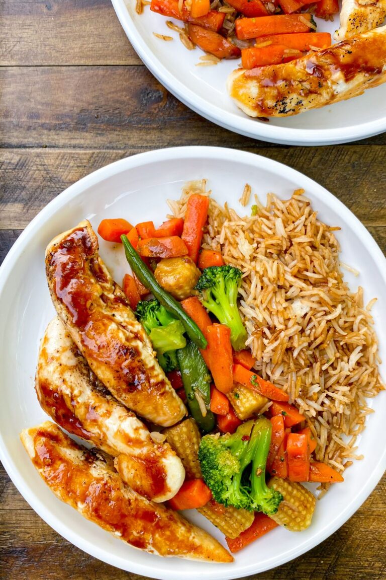 Teriyaki Blackstone Chicken Tenders Lara Clevenger