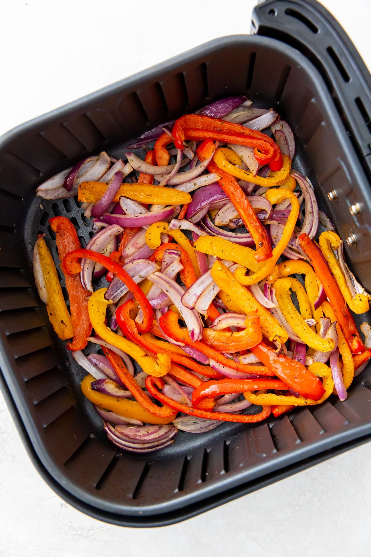 peppers and onions in the air fryer