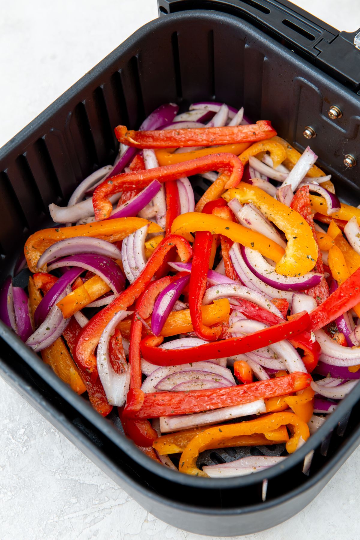 peppers and onions in the air fryer