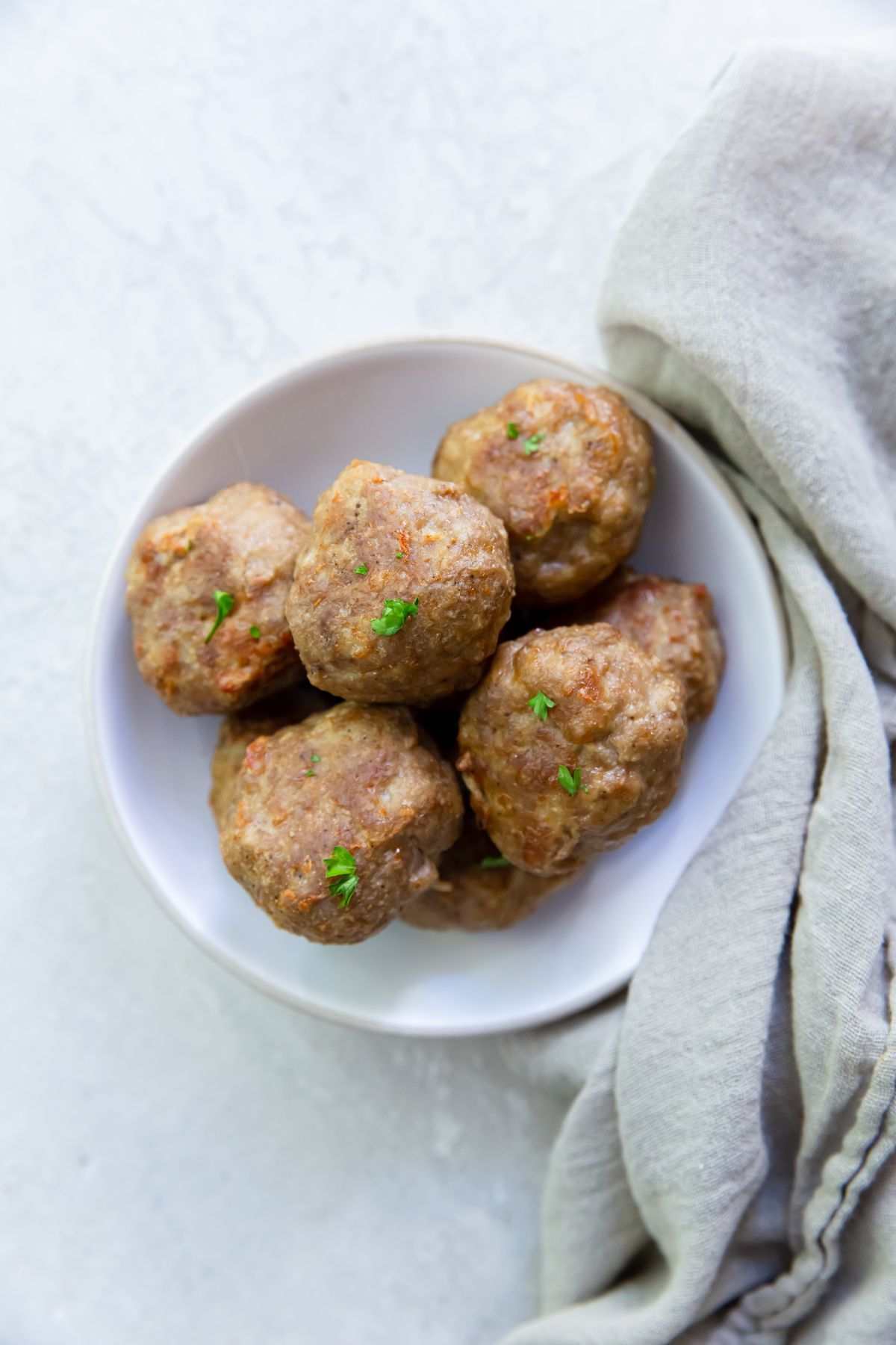 Air Fryer Turkey Meatballs Lara Clevenger
