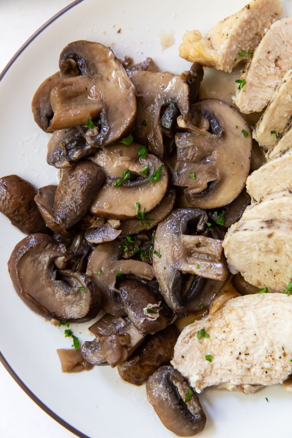 Instant Pot Chicken and Mushrooms Lara Clevenger