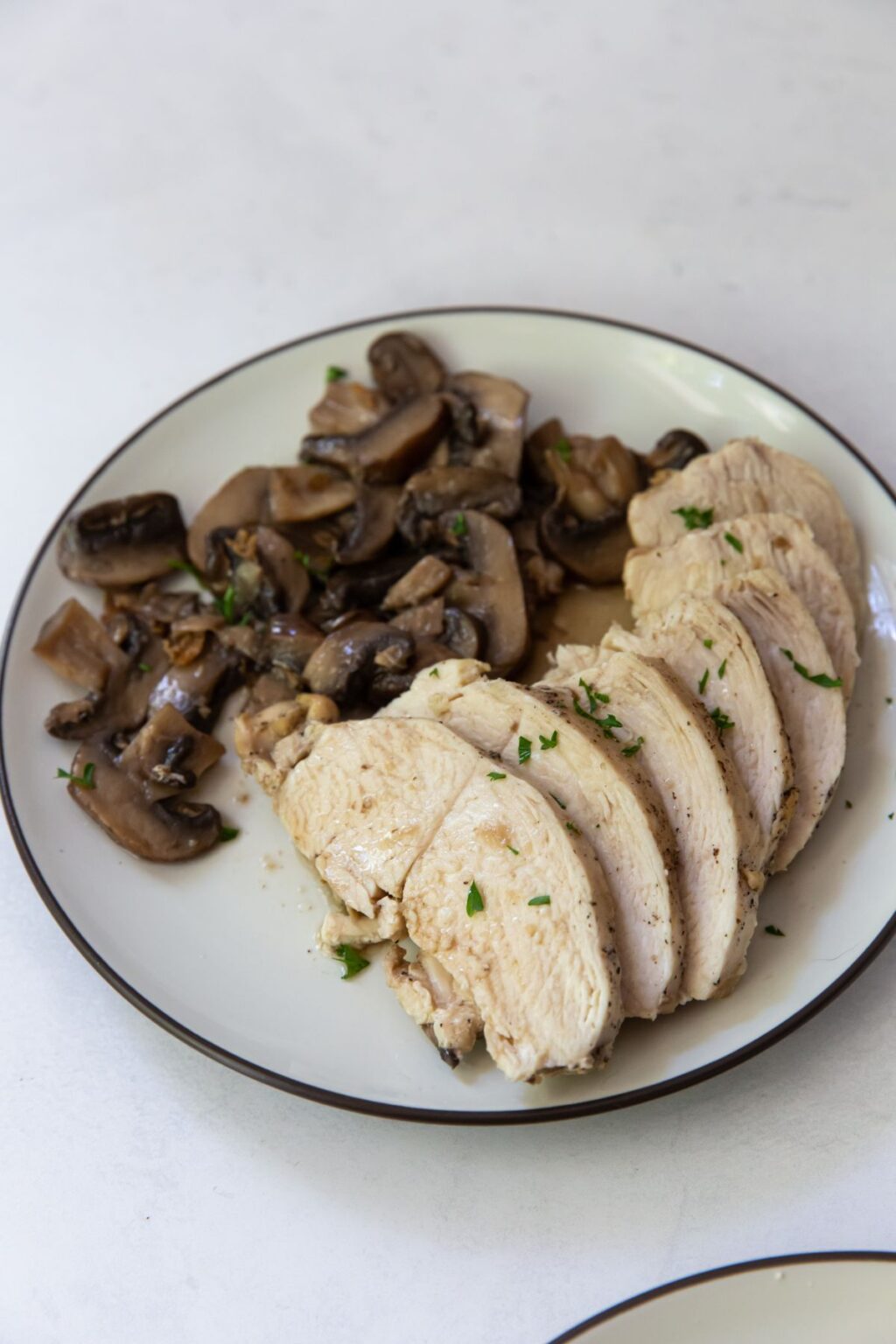 Instant Pot Chicken and Mushrooms - Lara Clevenger