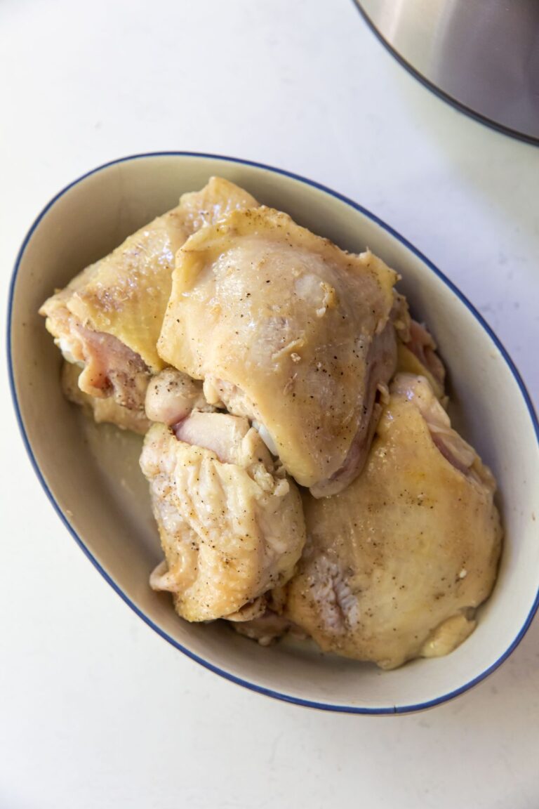 Instant Pot Chicken Thighs and Rice Lara Clevenger