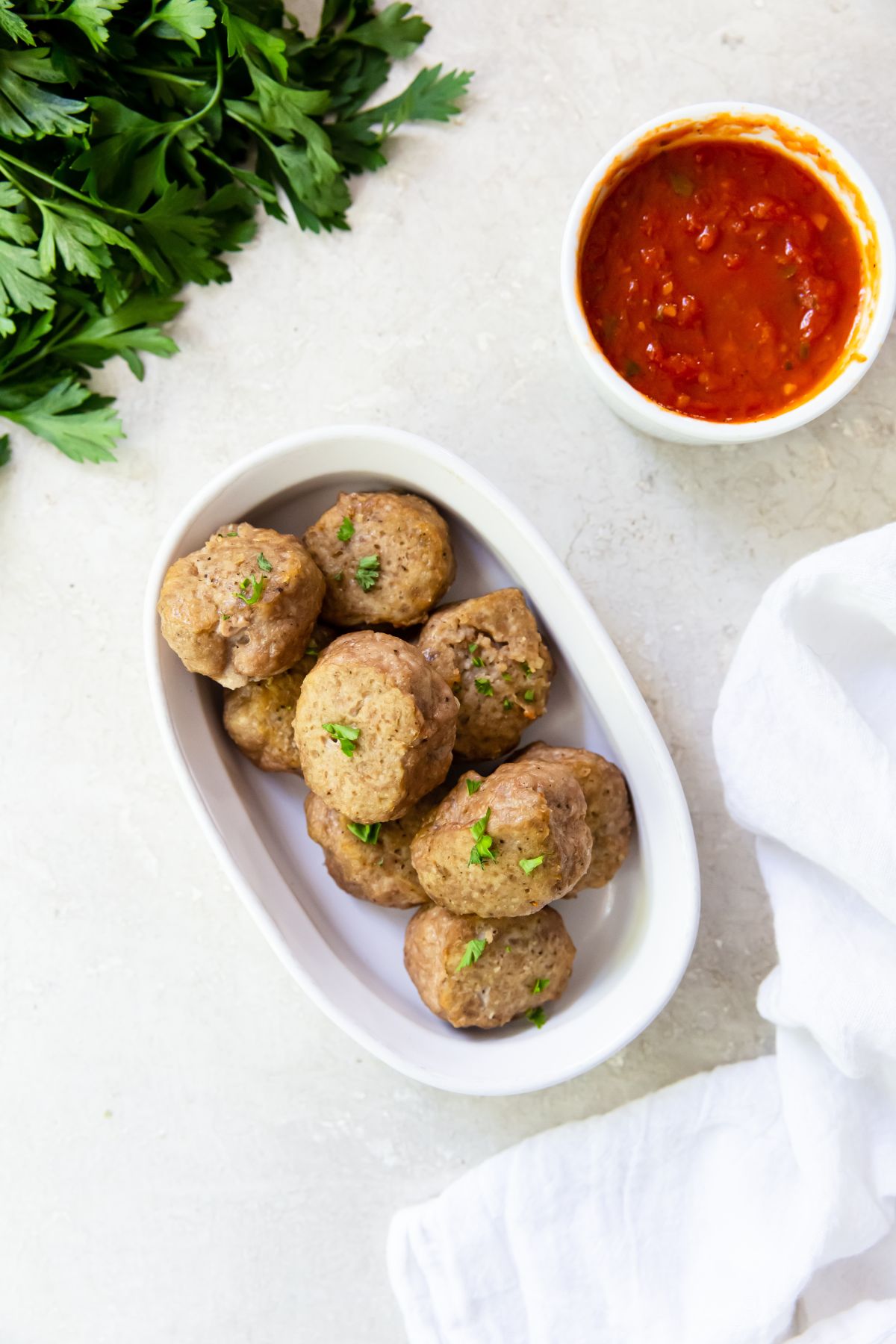 Baked Frozen Keto Turkey Meatballs Lara Clevenger