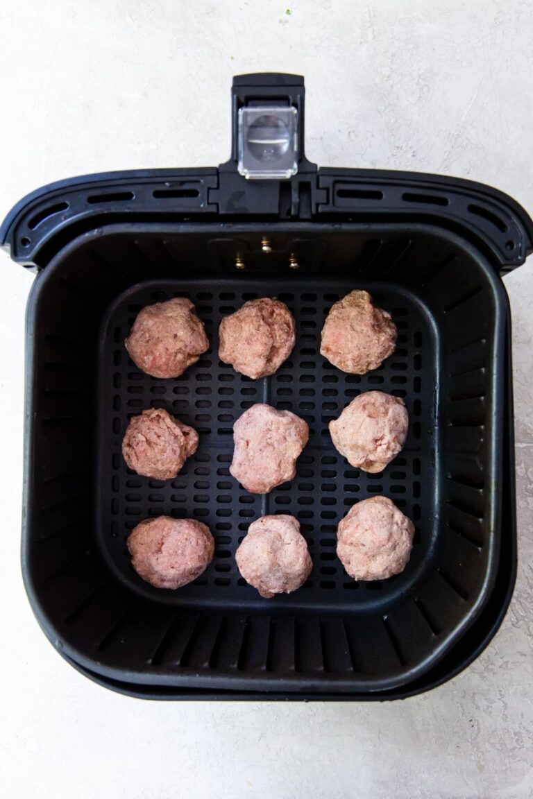 Air Fryer Turkey Meatballs Lara Clevenger