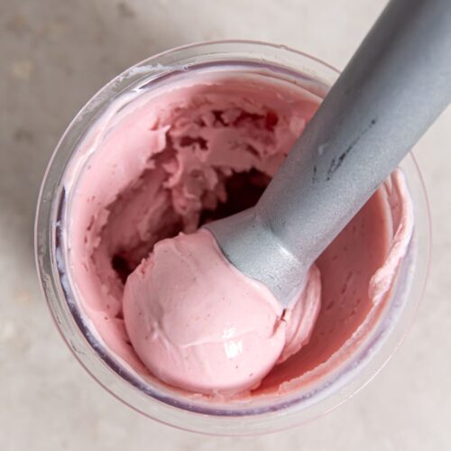 Ninja Creami Strawberry Ice Cream - Lara Clevenger