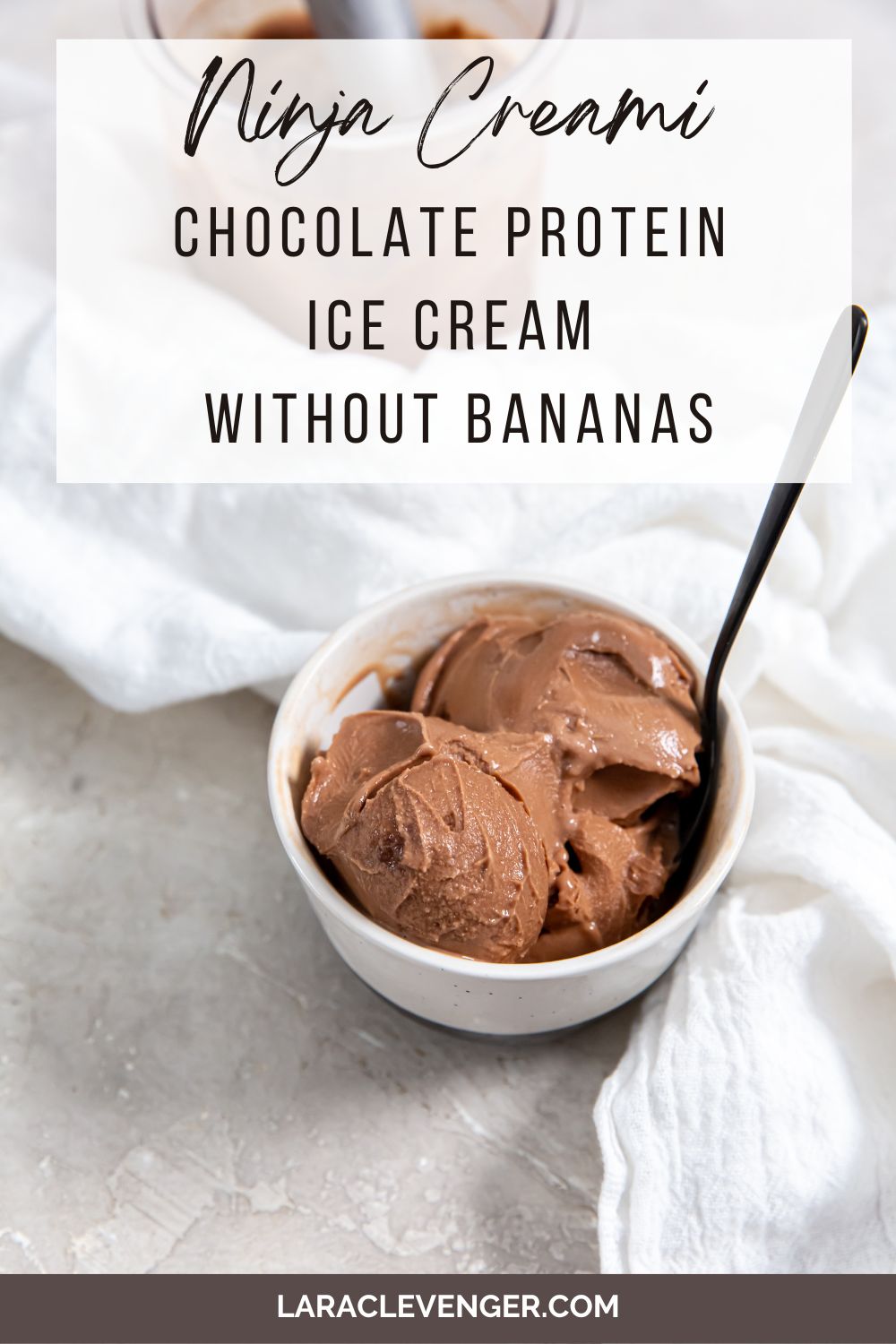 pinnable chocolate protein ice cream