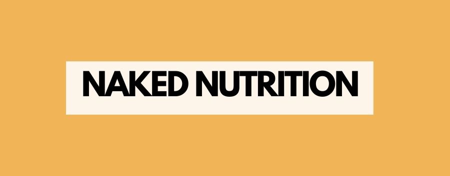 naked nutrition in a orange box