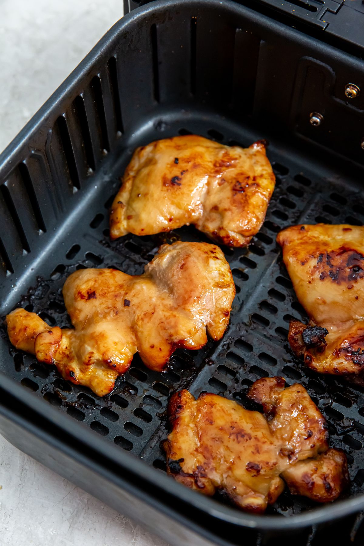 Air Fryer Teriyaki Chicken Thighs | Paleo - Lara Clevenger