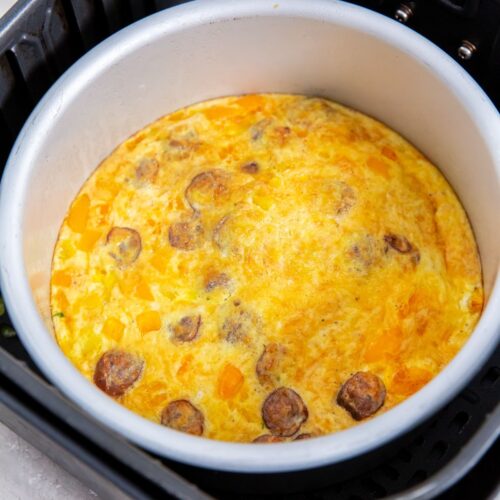 Air Fryer Omelette Lara Clevenger