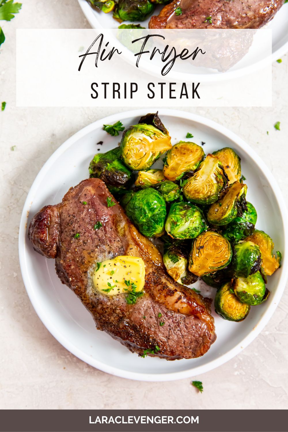 pinnable air fryer strip steak