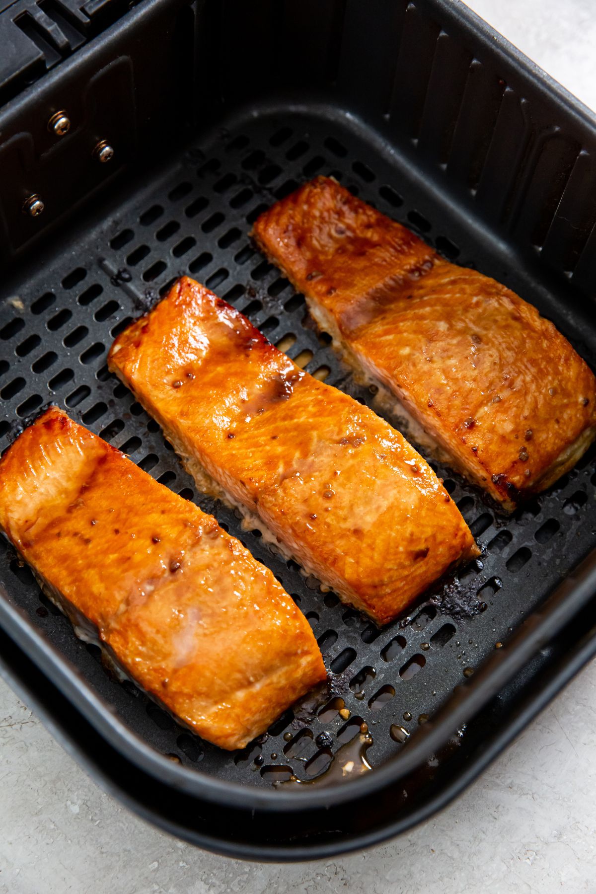Air Fryer Salmon from Frozen Lara Clevenger