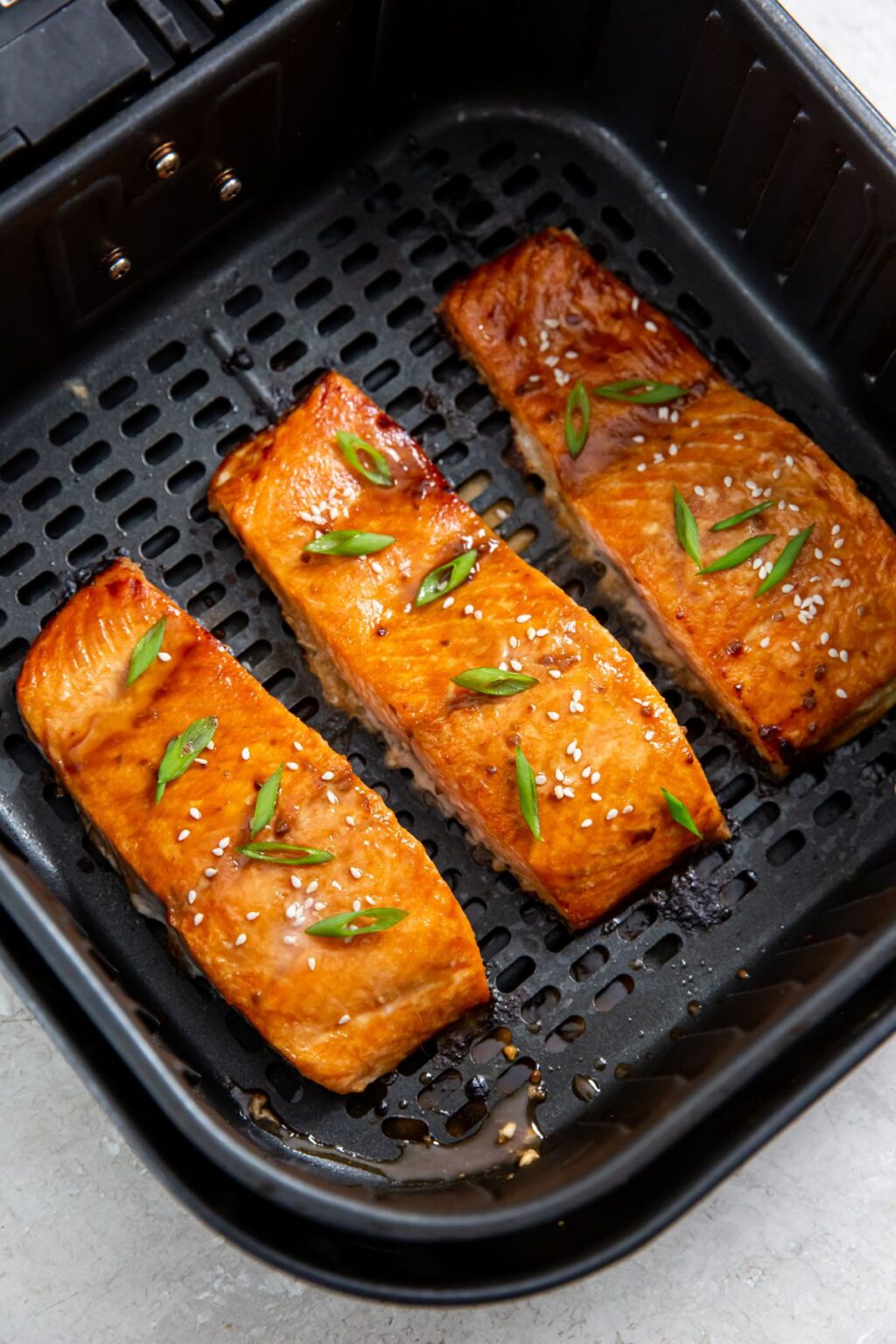 Air Fryer Salmon from Frozen Lara Clevenger