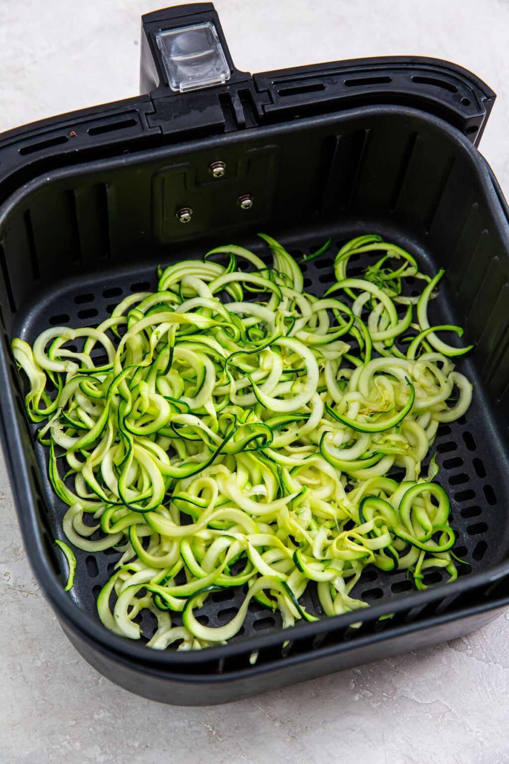 Air Fryer Zoodles Lara Clevenger