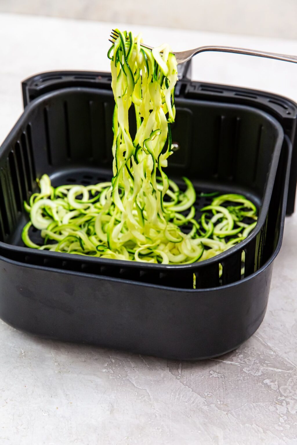 Air Fryer Zoodles Lara Clevenger