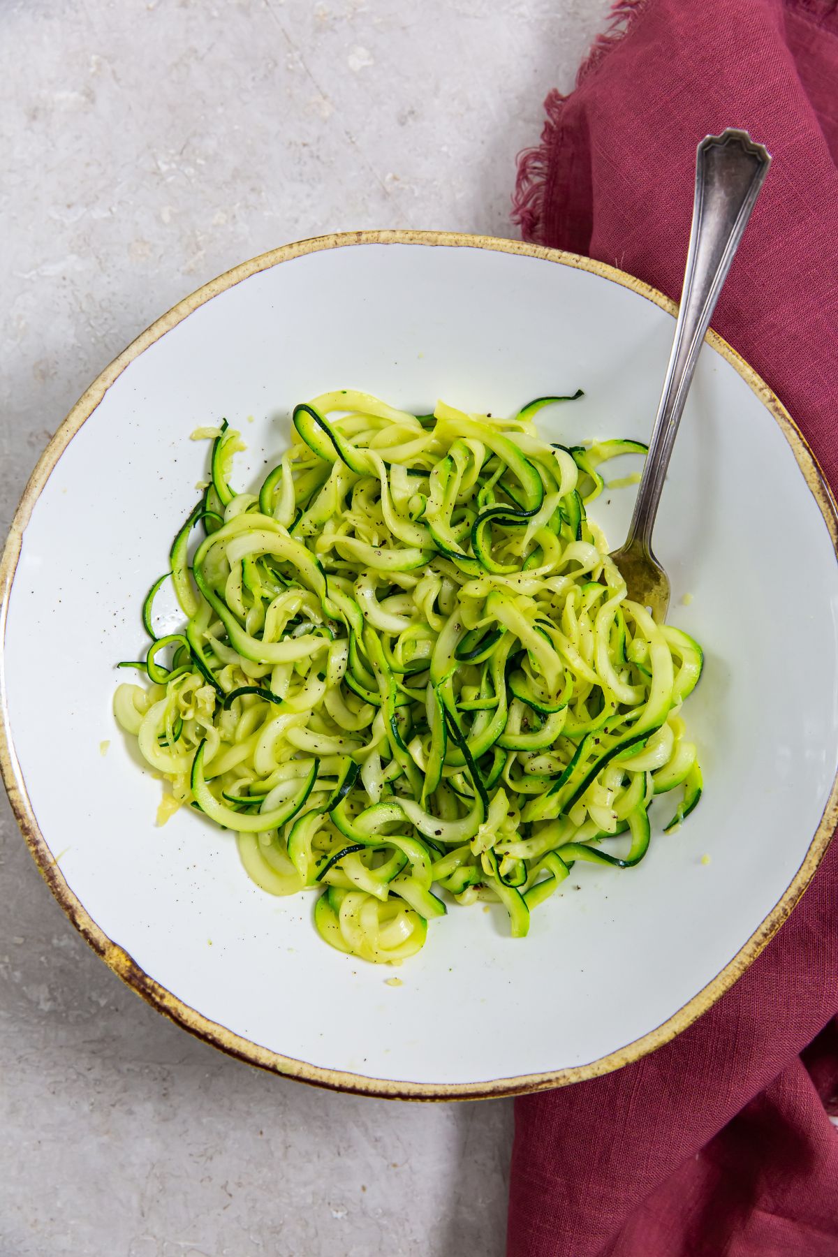 Air Fryer Zoodles Lara Clevenger